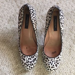 Ann Taylor Calf Hair Heel